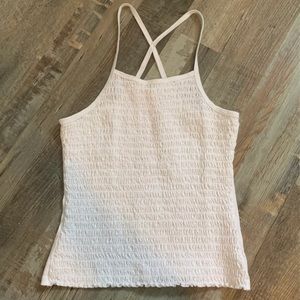 Ruched tank top